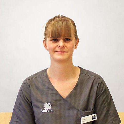 Foto av Frida, Djurvårdare