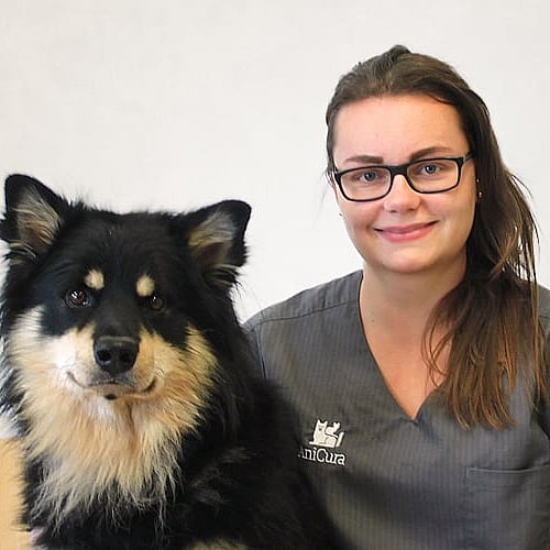 Foto av Rebecca, Djurvårdare