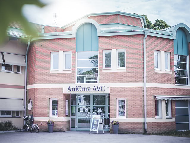 Aros Veterinärcentrum byggnad.