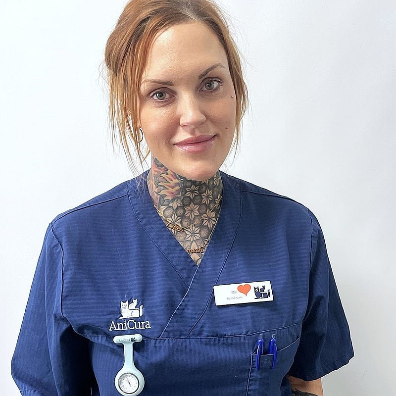 Foto av Elin, Djurvårdare