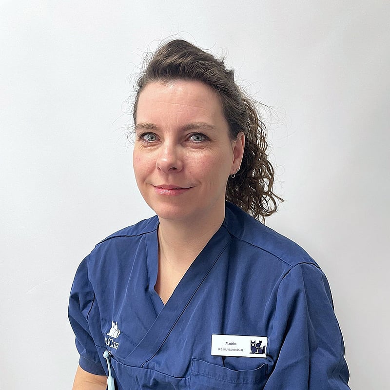 Foto av Maritha, Leg. Djursjukskötare, Djursjukskötarchef/ Gruppledare Operation