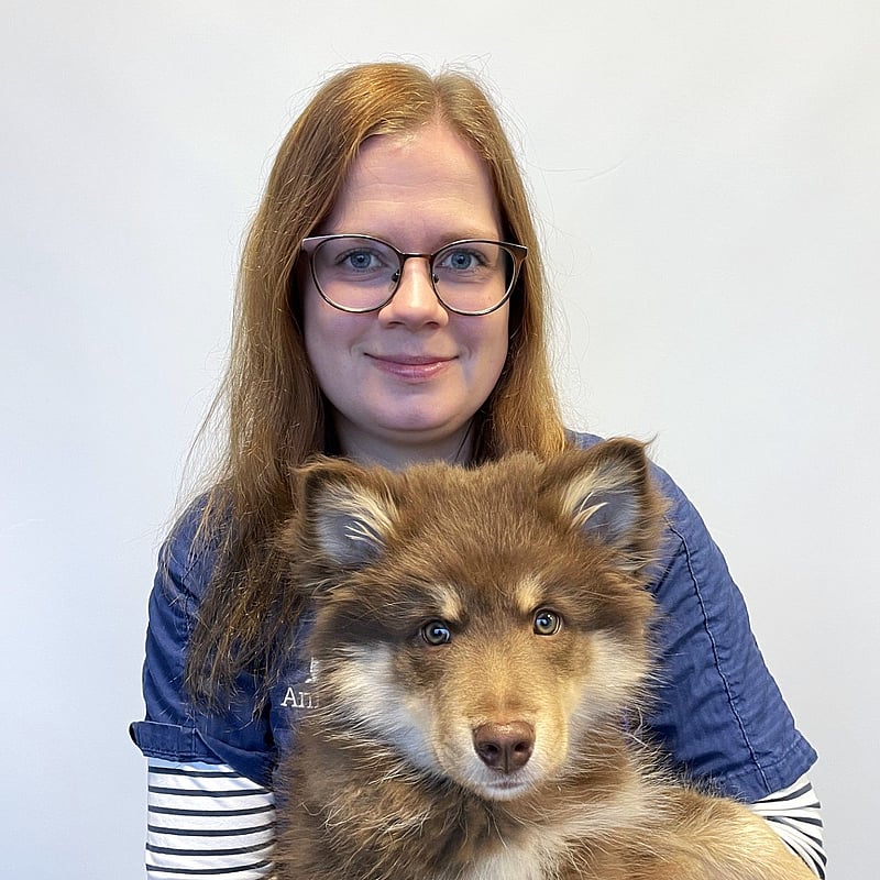 Foto av Malin, Djurvårdare Nivå Iii