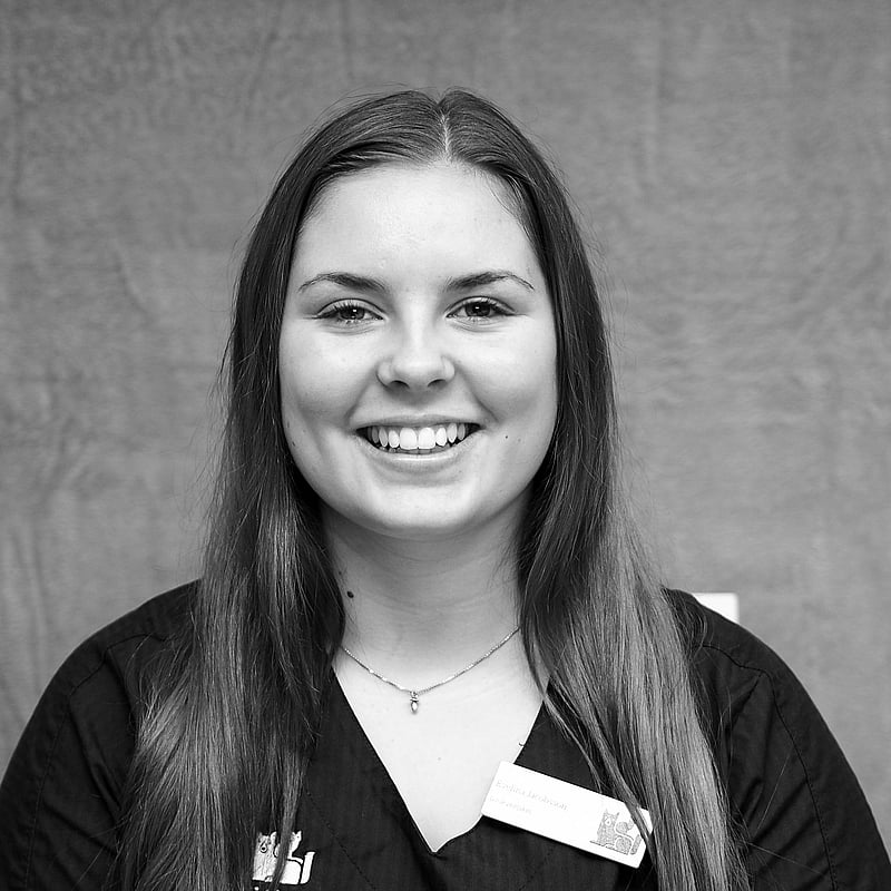 Foto av Evelina, Djurvårdare nivå III