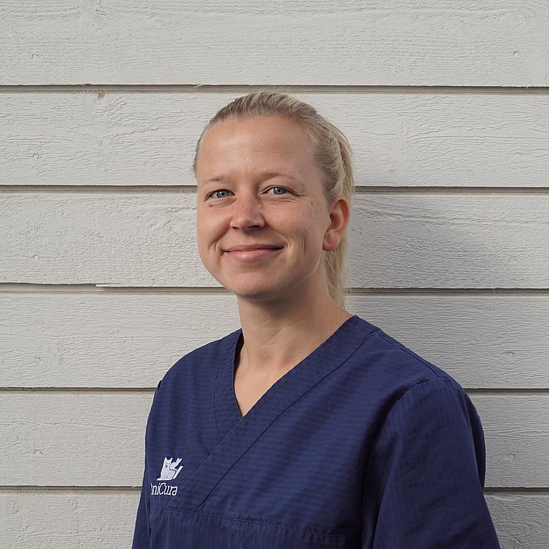 Foto av Felicia Kristensson, Djurvårdare Nivå 2