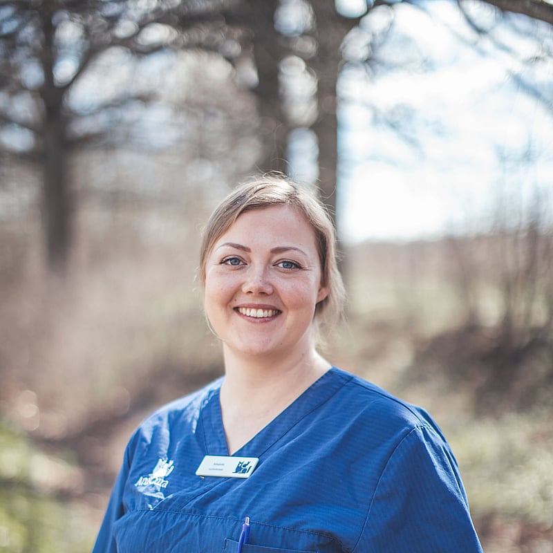 Foto av Amanda Eriksson, Receptionist