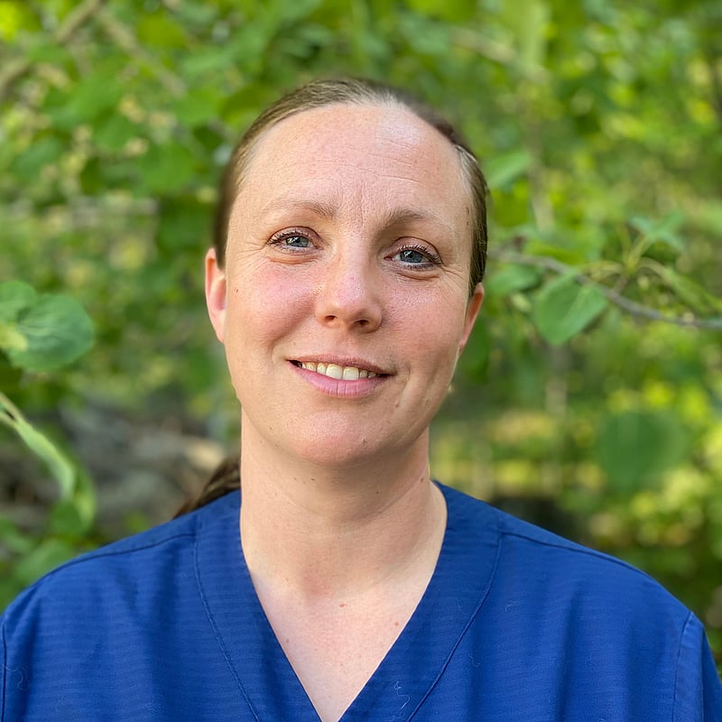 Foto av Stina Olsson, Leg. Djursjukskötare