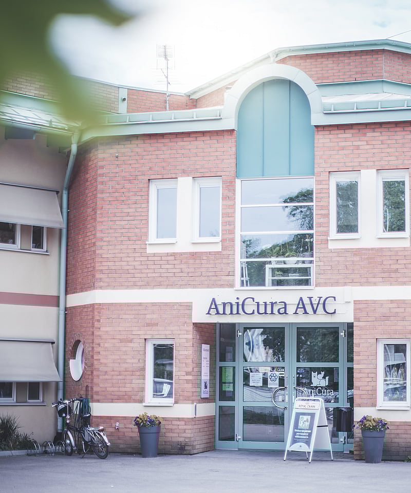 Aros Veterinärcentrum byggnad.