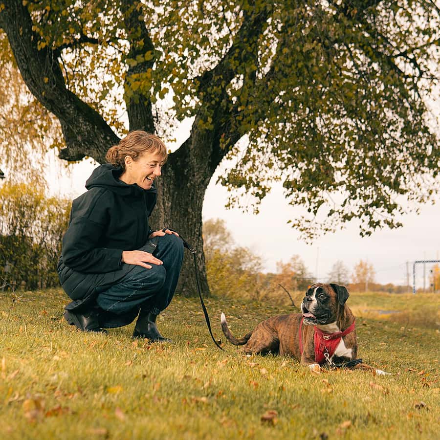 Boel Sandros, legitimerad veterinär och skribent.