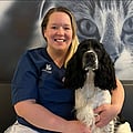 Foto av Sarah Sörensson, Legitimerad Veterinär