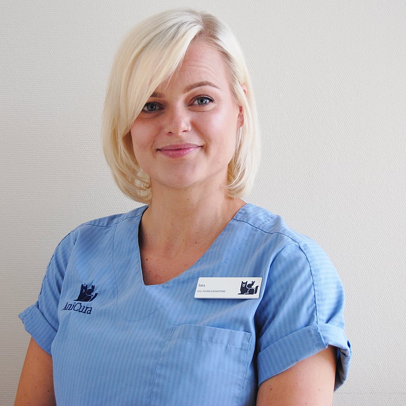 Foto av Sara, Sköterskechef, Legitimerad Djursjukskötare
