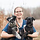 Louise, legitimerad veterinär.