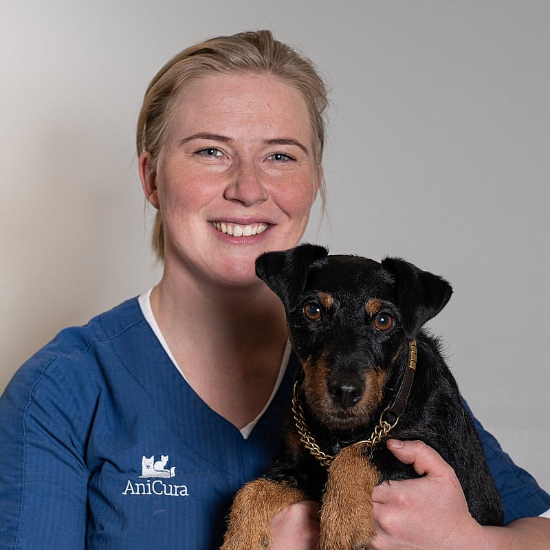 Foto av Hanna Wulff, Djurvårdare nivå III