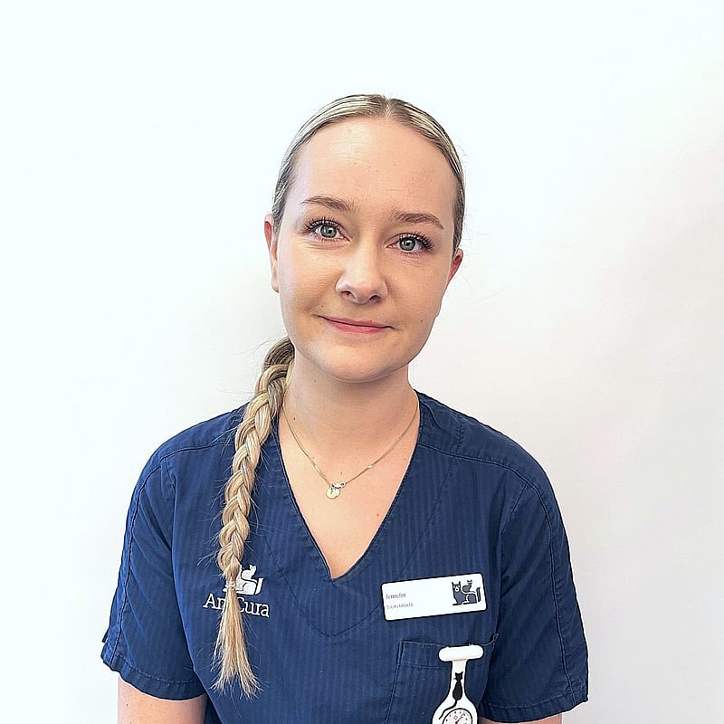 Foto av Jennifer, Djurvårdare