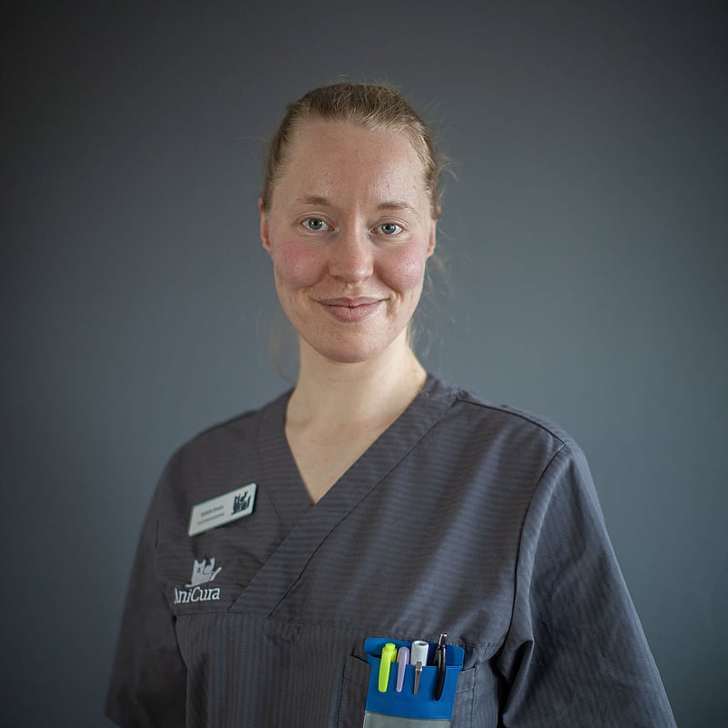 Foto av Isabella Krantz, Leg. Djursjukskötare