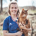 Foto av Elisabeth Genfors, Leg. Veterinär