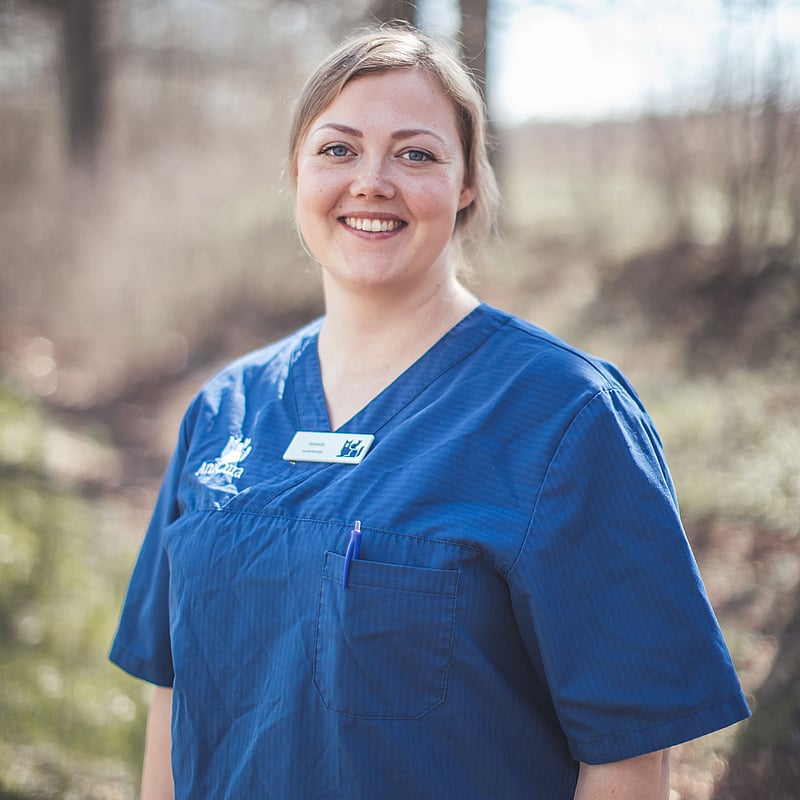 Foto av Amanda Eriksson, Receptionist