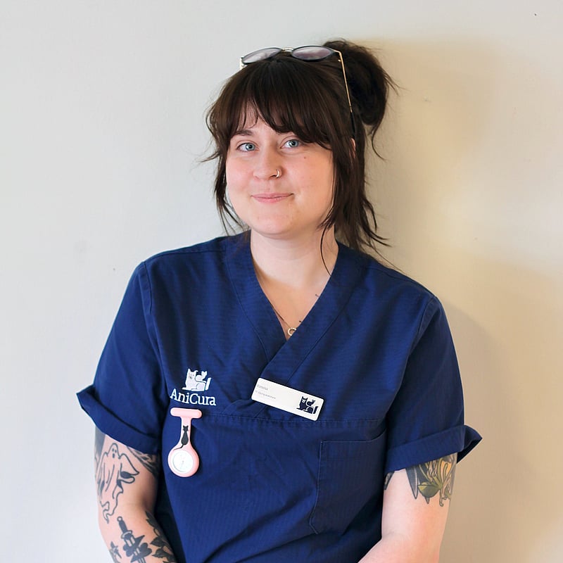 Foto av Emma, Djurvårdare