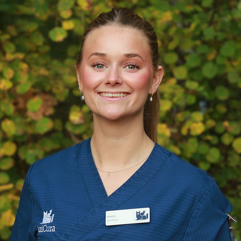 Foto av Hannah, Djurvårdare
