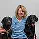 Elisabeth Jakobsson, legitimerad veterinär med specialistkompetens i hunden och kattens sjukdomar.