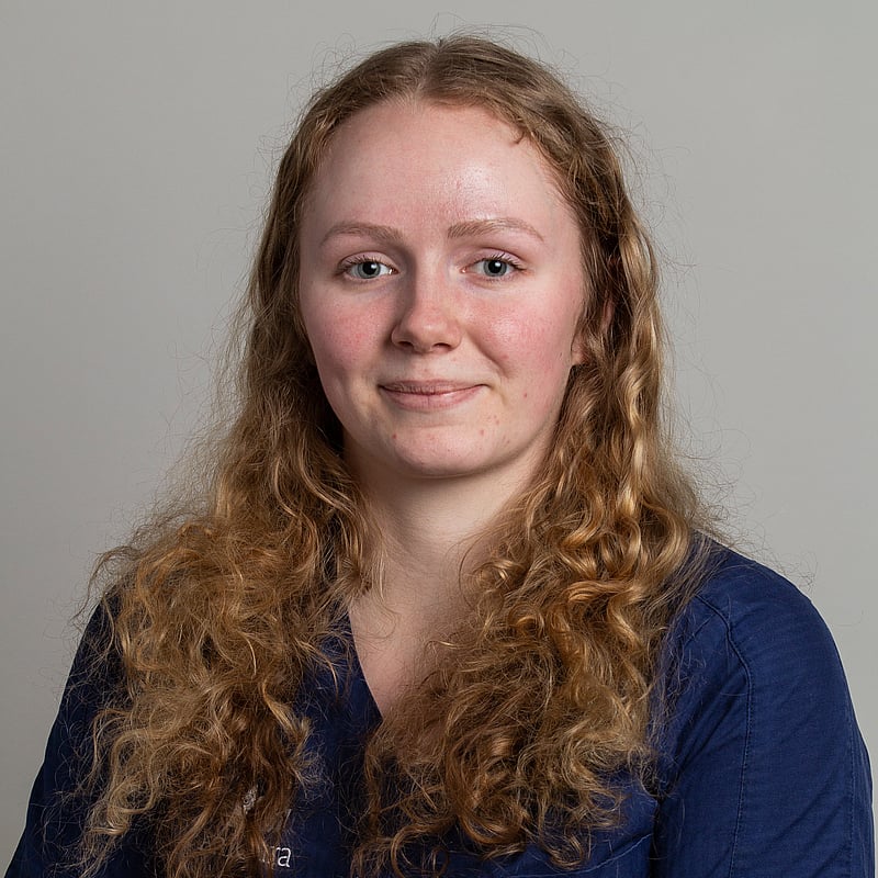 Foto av Therese Svensson, Djurvårdare