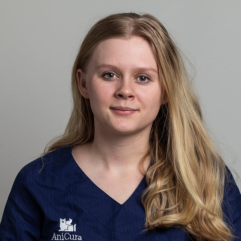 Foto av Freya Sandell, Djurvårdare Nivå 3