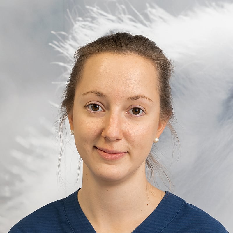 Foto av Emilie J, Djurvårdare nivå III