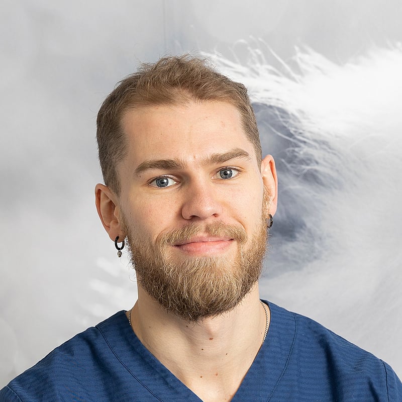 Foto av Jesper E, Djurvårdare nivå III