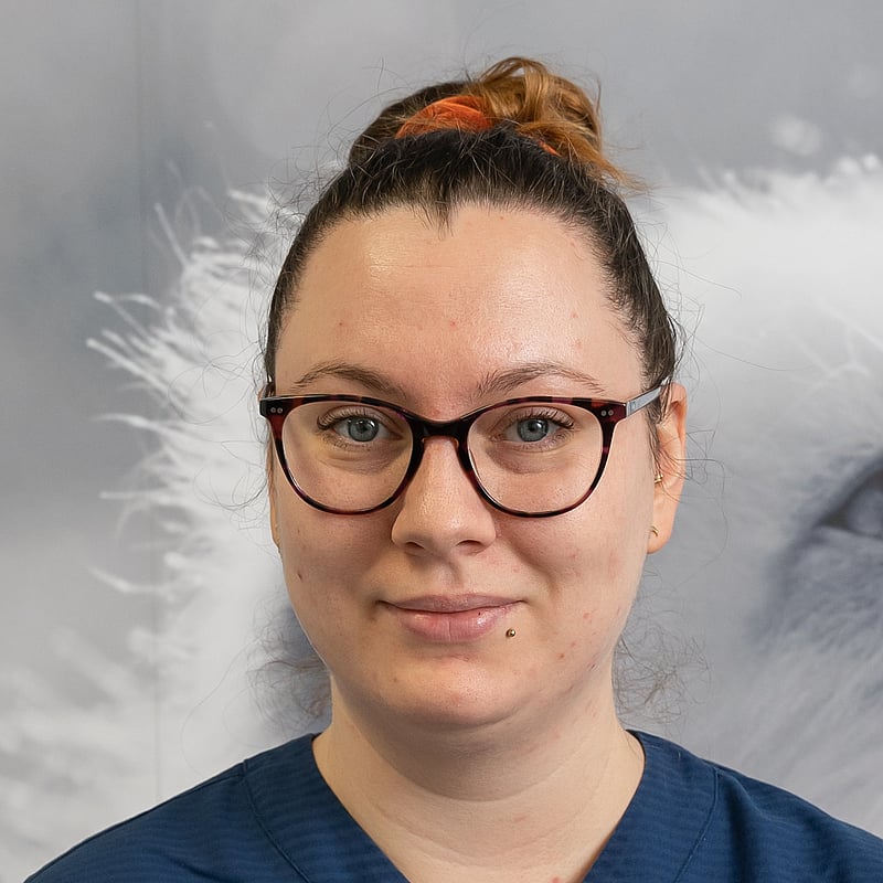 Foto av Malin H.Å, Djurvårdare nivå III