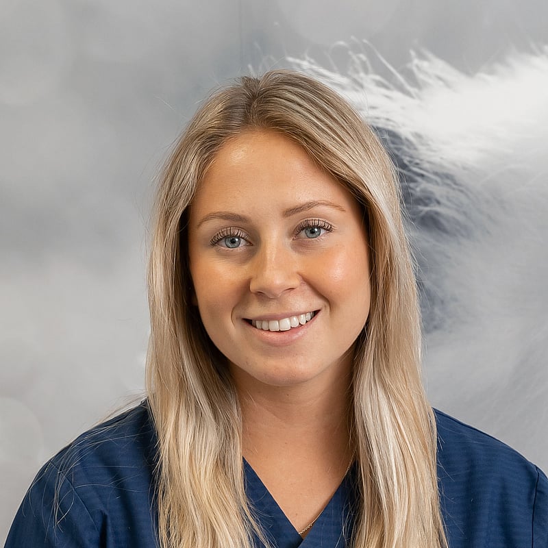 Foto av Olivia P, Djurvårdare nivå II